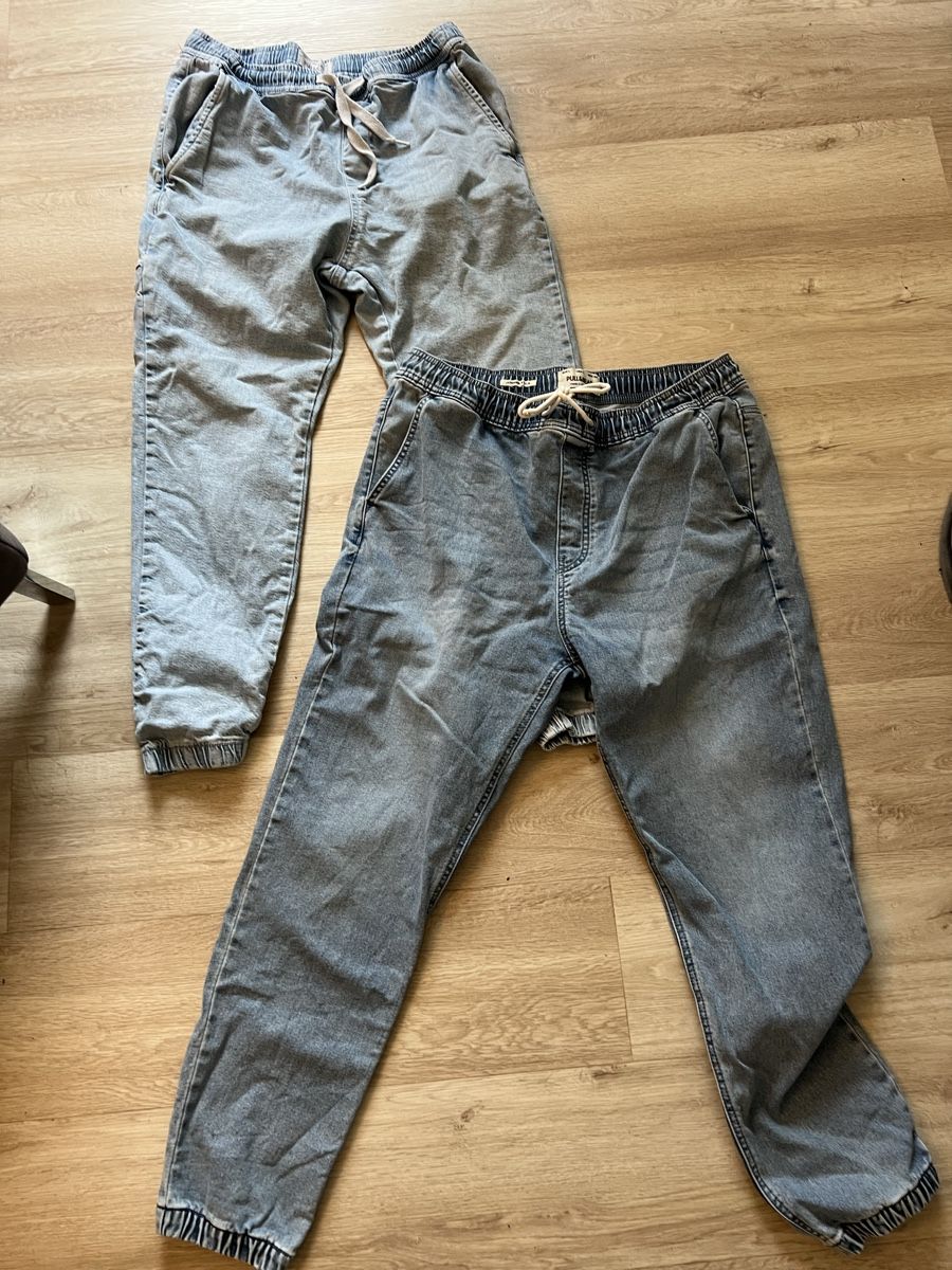 Pull&Bear Jeans: 2 Jeans Jogging stile -  Pull&Bear gr. L – Usato da Triesen venduto da bubita
