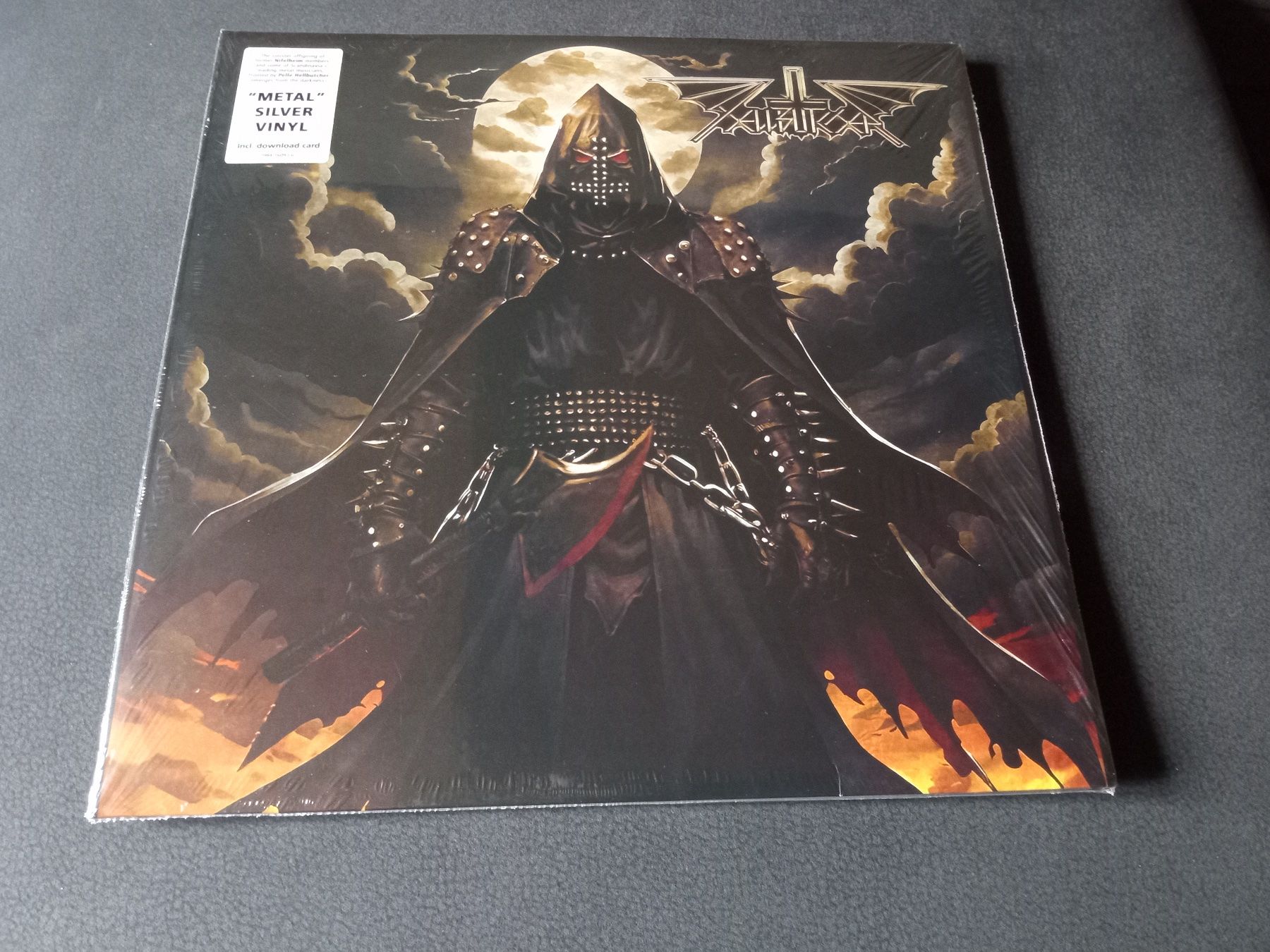 Schallplatten: Hellbutcher-Hellbutcher 12'' Metal Silver Vinyl LP Nifelheim – Neu und originalverpackt aus Brienz BE von INTERNALFIRE