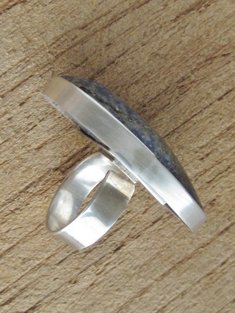 Anelli: Vintage Ring Silber 925 extravagant Lapislazuli XXL – Usato da Ermatingen venduto da Decovin 6
