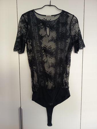INTIMISSIMI Black lace bodysuit