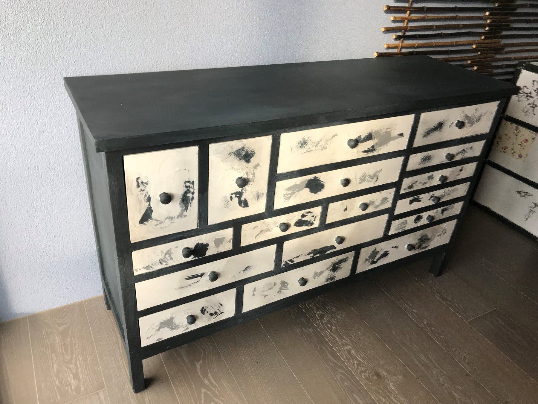 Pfister Cassettiere: Apotheker Kommode vintage – Usato da Gränichen venduto da boernies01 3