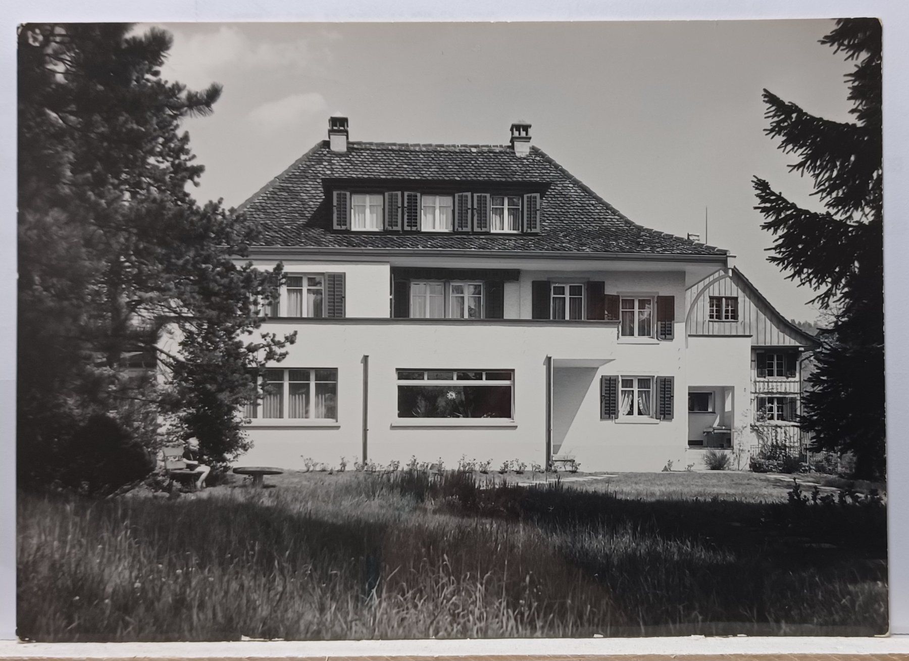 Cartoline postali: Altersheim Sunnmatt, Männedorf, 1970 – Usato da Aarau Rohr venduto da mgvw