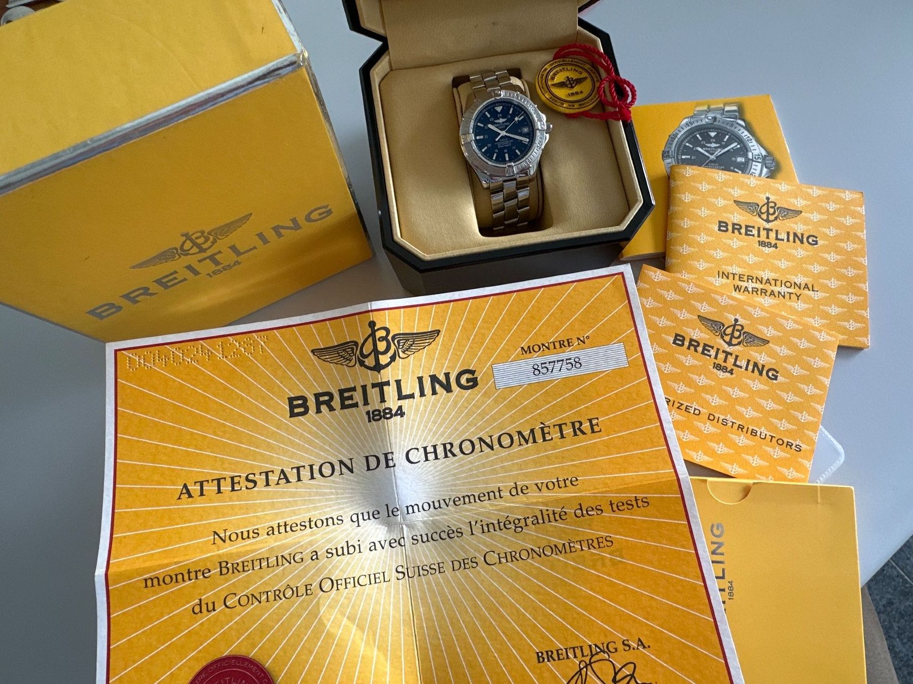 Breitling Orologi: Breitling Colt Automatic Midsize, 38mm Top Zustand, Full Set – Usato da Gelterkinden venduto da hrh_mw2g 3