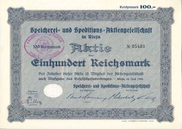Speicherei- und Speditions AG in Riesa, Riesa - 1928