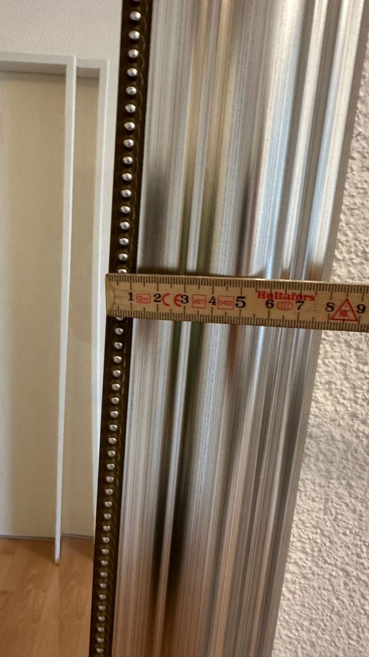 Specchi: Spiegel silber Shabby Chic ca. 93 x 100 cm – Usato da Winterthur venduto da Secondhand-Family 3