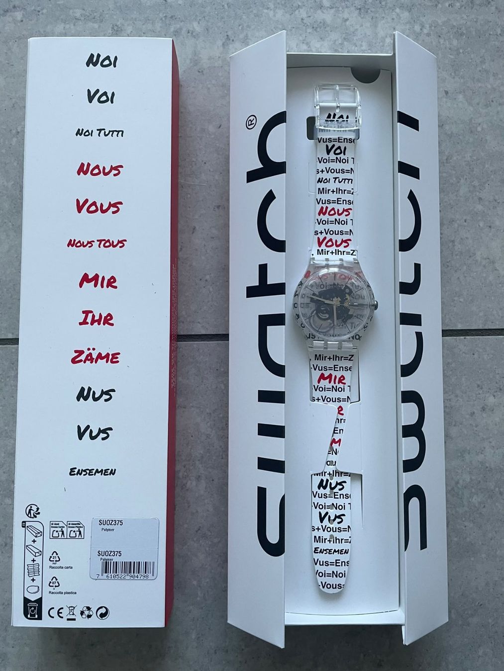 Swatch Uhren: Aktionärsuhr 2026 – Neu und originalverpackt aus Zürich von Joeneff