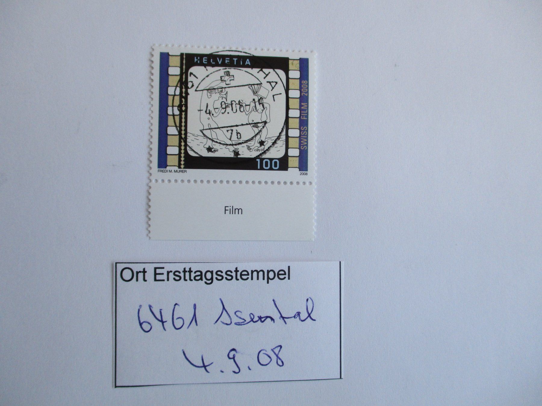Tous les timbres: Voll Ort Ersttagsstempel 6491 Realp – D'occasion à Langnau b. Reiden par Aktuell88