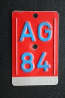 Velonummer AG 84 ( Jahrgangsgeschenk )