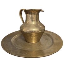 Pinche ave assiete en bronze
