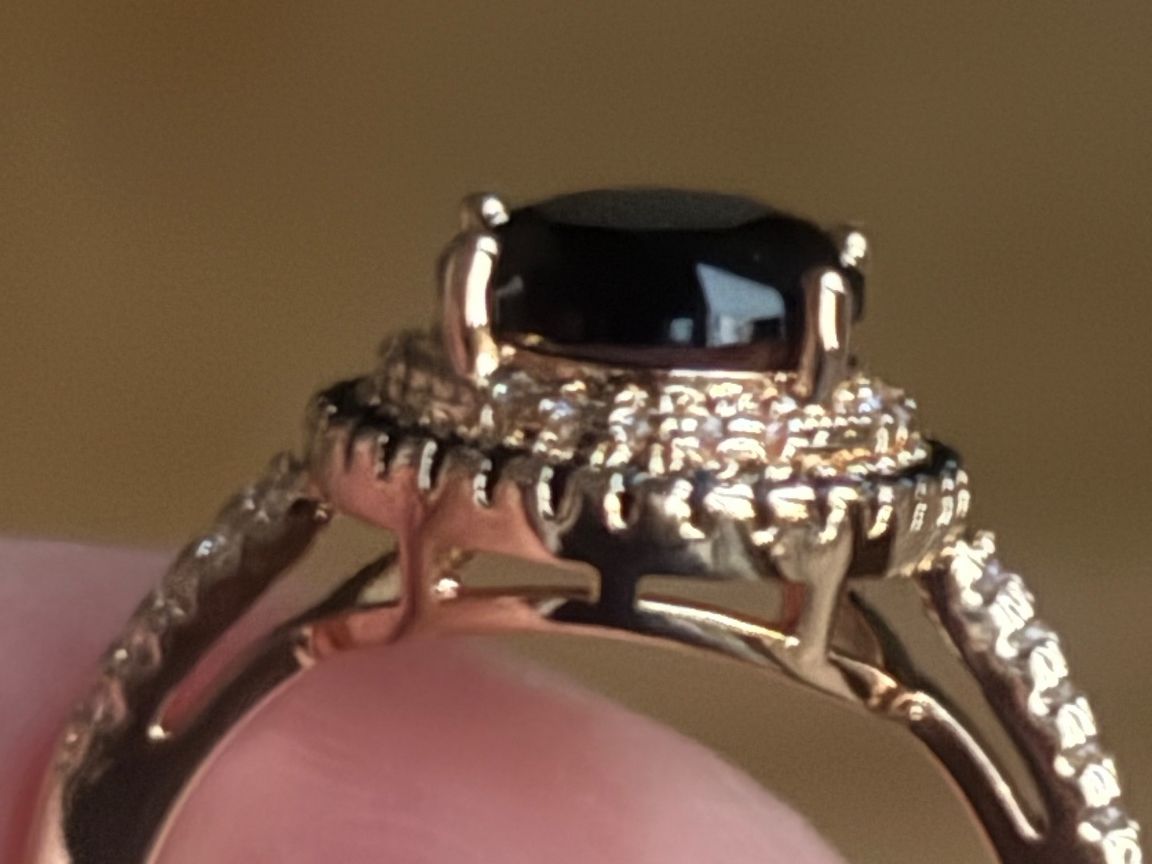 Anelli: Luxus Elegante Gr.19/9 Ring Farbe: Rosa/Schwarz – Nuovo (secondo la descrizione) da Biel-Bienne venduto da Roserosse13 4
