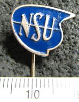 NSU AUTO + MOTO LOGO UR-ALT ANSTECKNADEL GEPRÄGT VITAGE OLDI