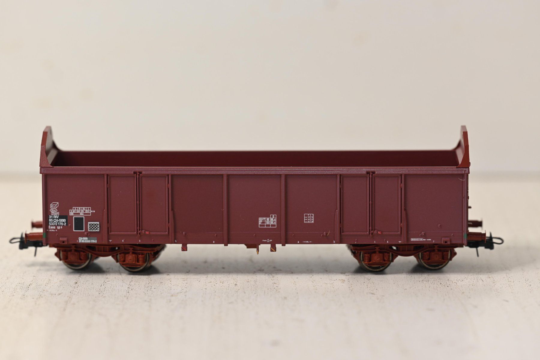 Roco Trains électriques: SBB Eaos braun Roco HO/DC mit OVP – D'occasion à Laupen ZH par Zmoewe