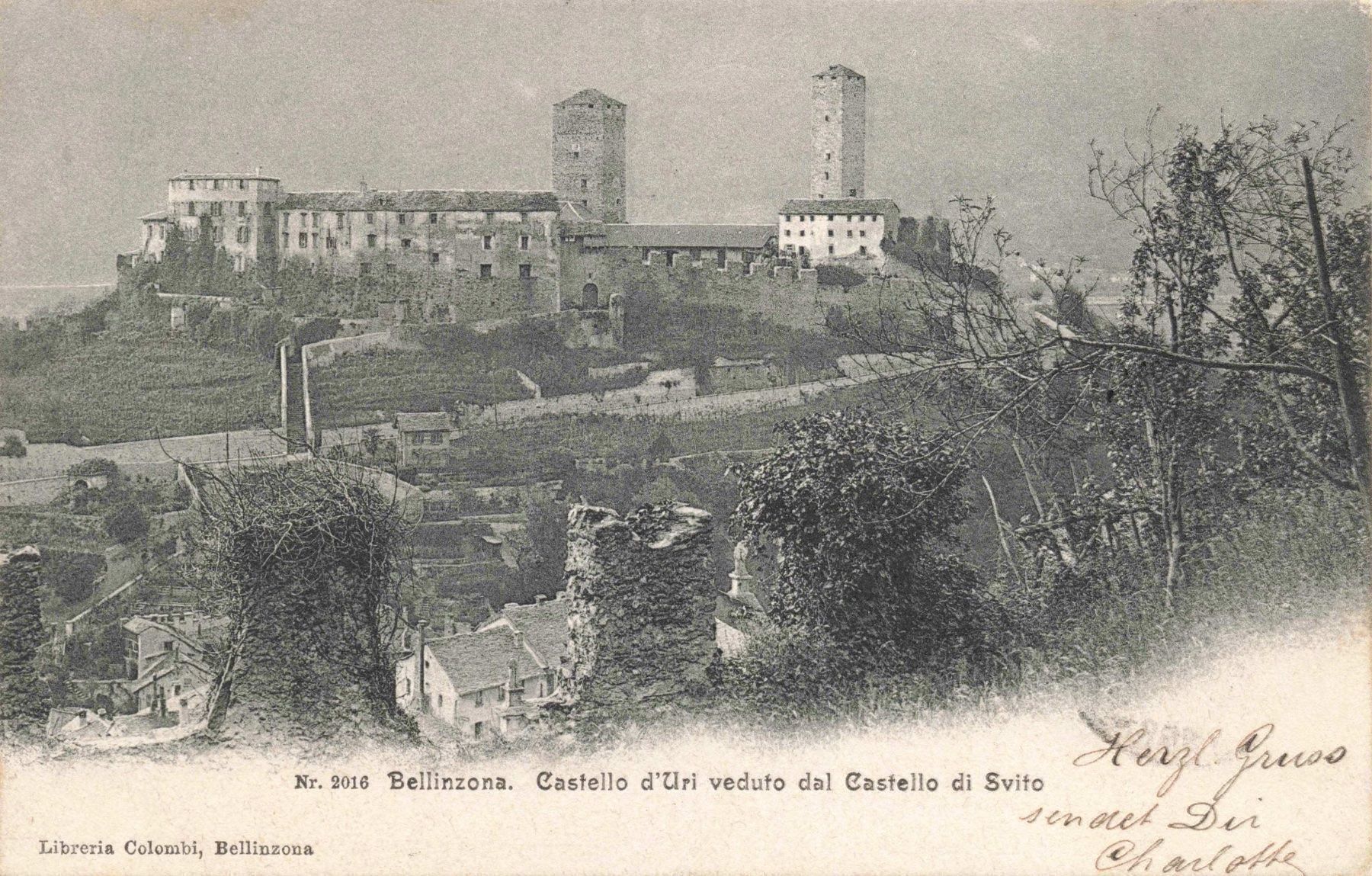 Cartoline postali: Bellinzona – Usato da Biasca venduto da Blenio71