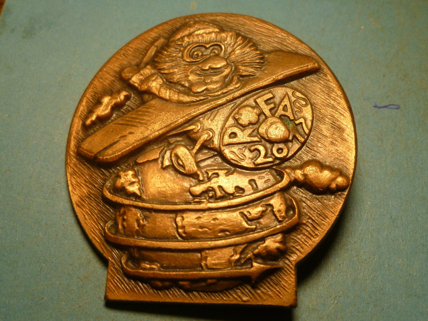 Placchette & Badge: BRONCE 2017  – Usato da Ried (Muotathal) venduto da Mandarin02