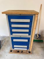 Schubladenschrank MARKE Eigenbau / rollbar mit Verriegelung