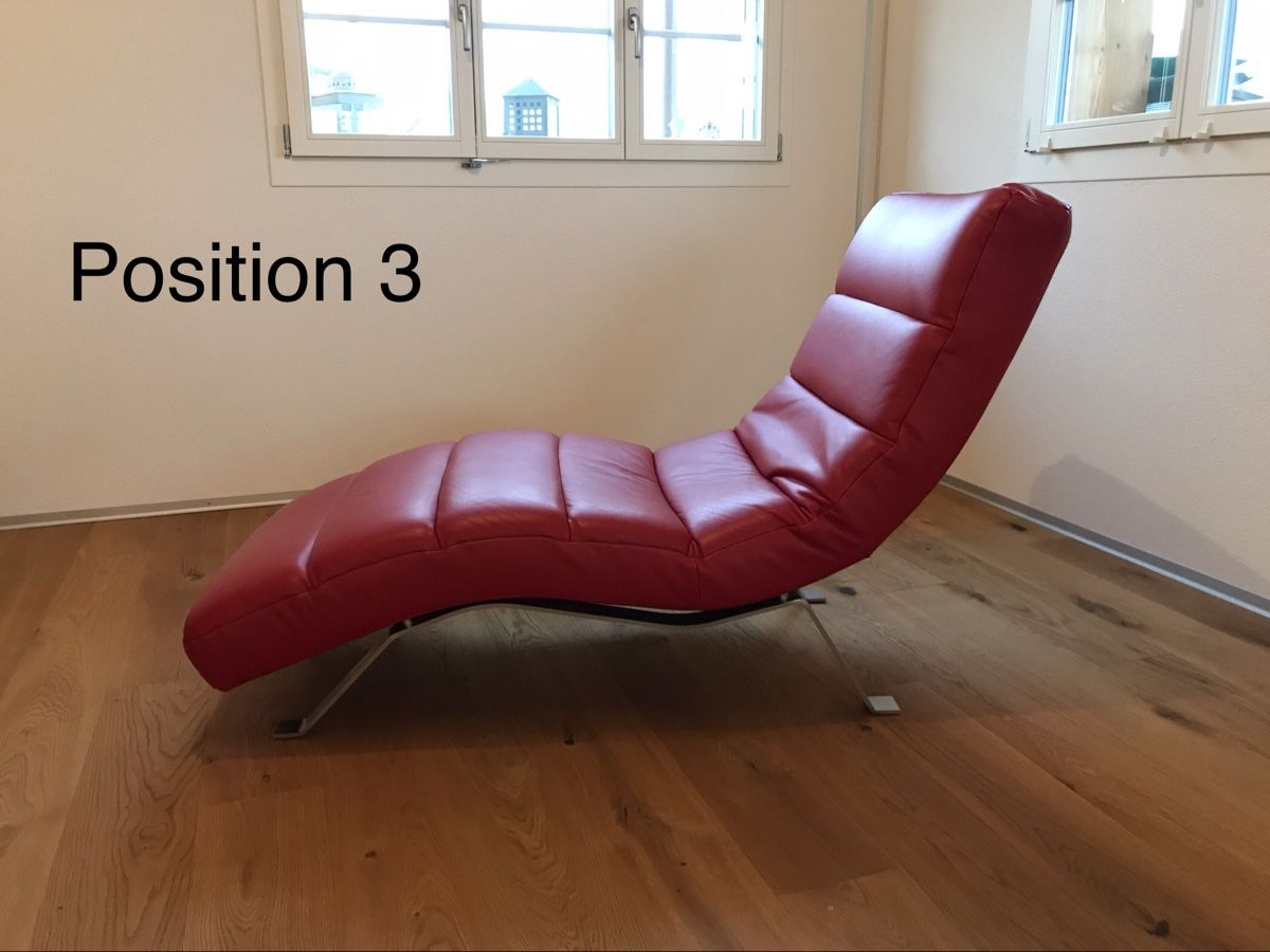 Liegen & Liegestühle: Relaxliege Leder  – Gebraucht aus Belpberg von thojes 3