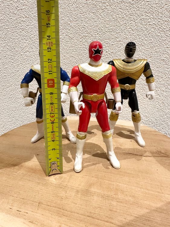 3 Power Rangers Zeo 1996 bandai vintage mighty morphin rar (Gebraucht ...