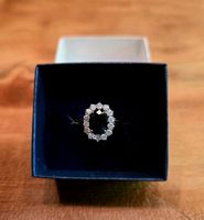 Verlobungsring "Lady Di" Saphir Brillant  Ring 18K