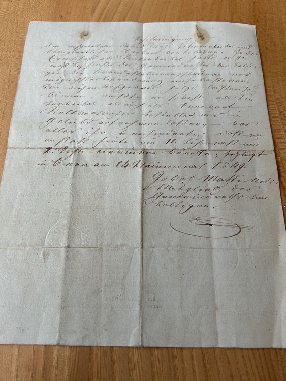 Aufgebot Militär von 1849 Kaufen auf Ricardo