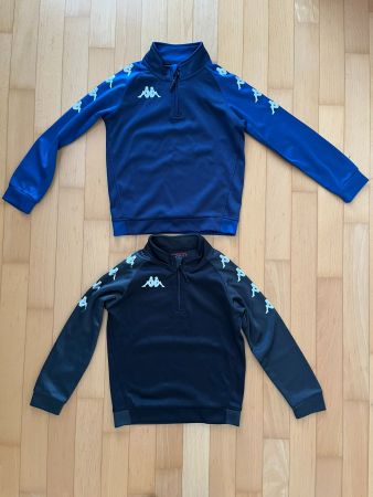 2 Kappa Trainings-Sweatshirts, Gr. 128, Top Zustand!