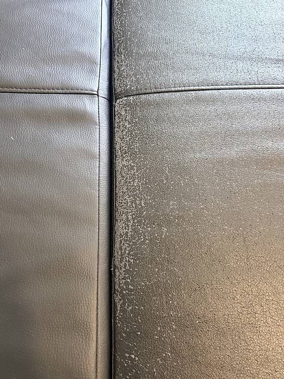Divani: Schwarzes Leder-Schlafsofa L-Form mit Bettfunktion – Usato da Kaiseraugst venduto da mato.p 3