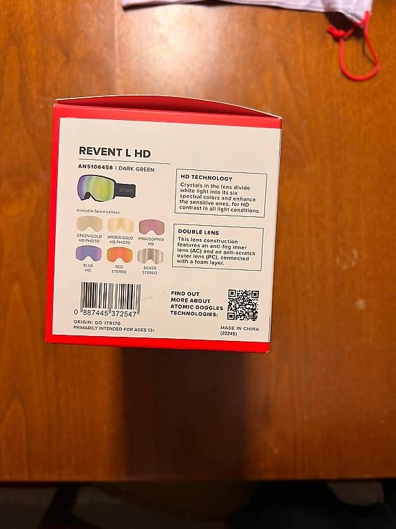 Brillen & Gläser: Ski mirrored goggles Atomic – Neu und originalverpackt aus Novazzano von sam_l5yk 3
