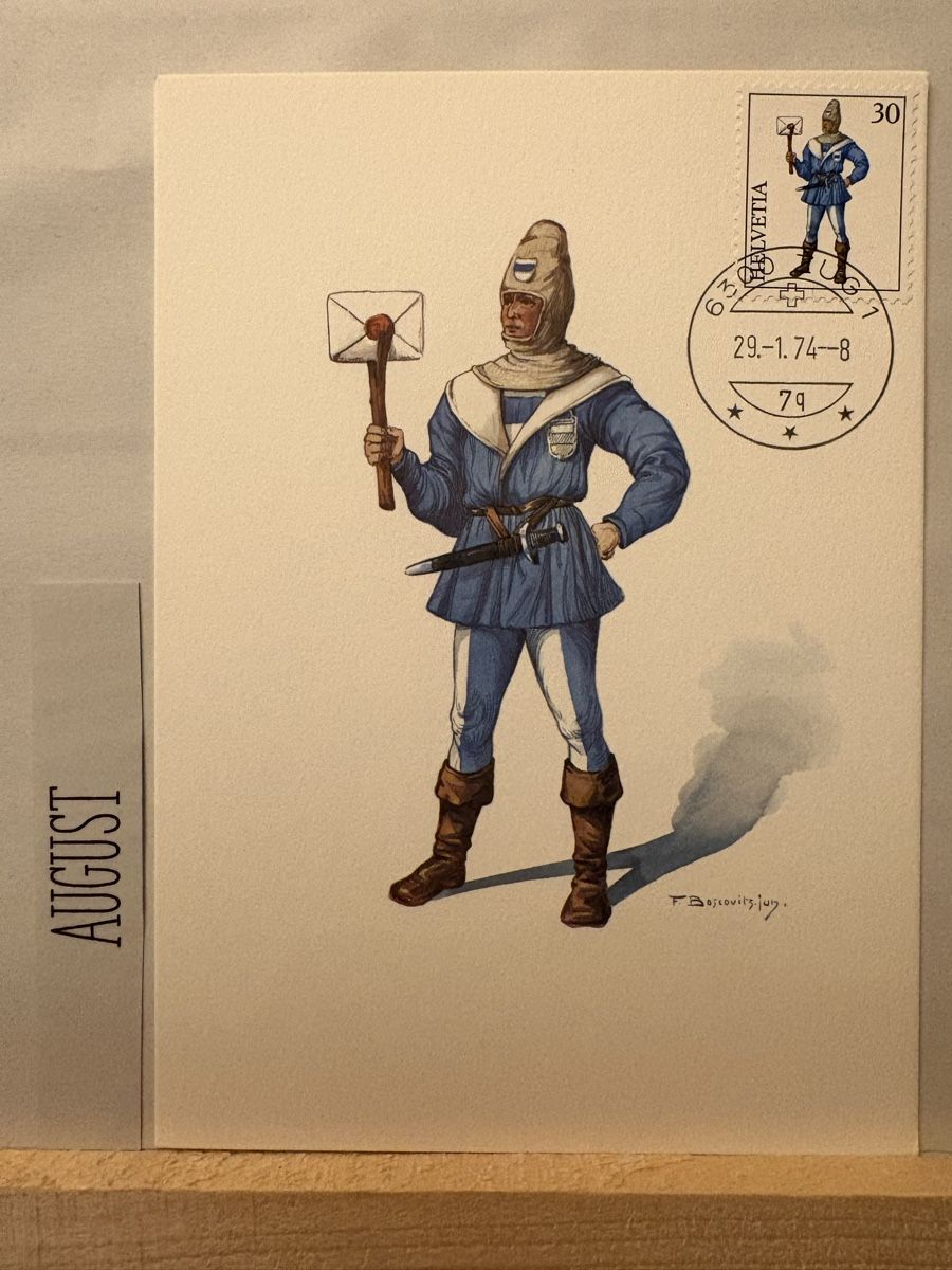 Cartoline postali: AK von Standesläufer Zug – Usato da Rümlang venduto da Kartenpost1