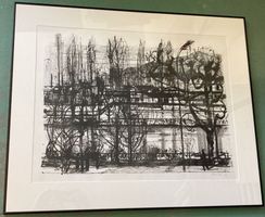 Lithografie von Willy Meister 1968     (ID H293)