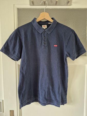 Polo shirt navy blue Levi's S