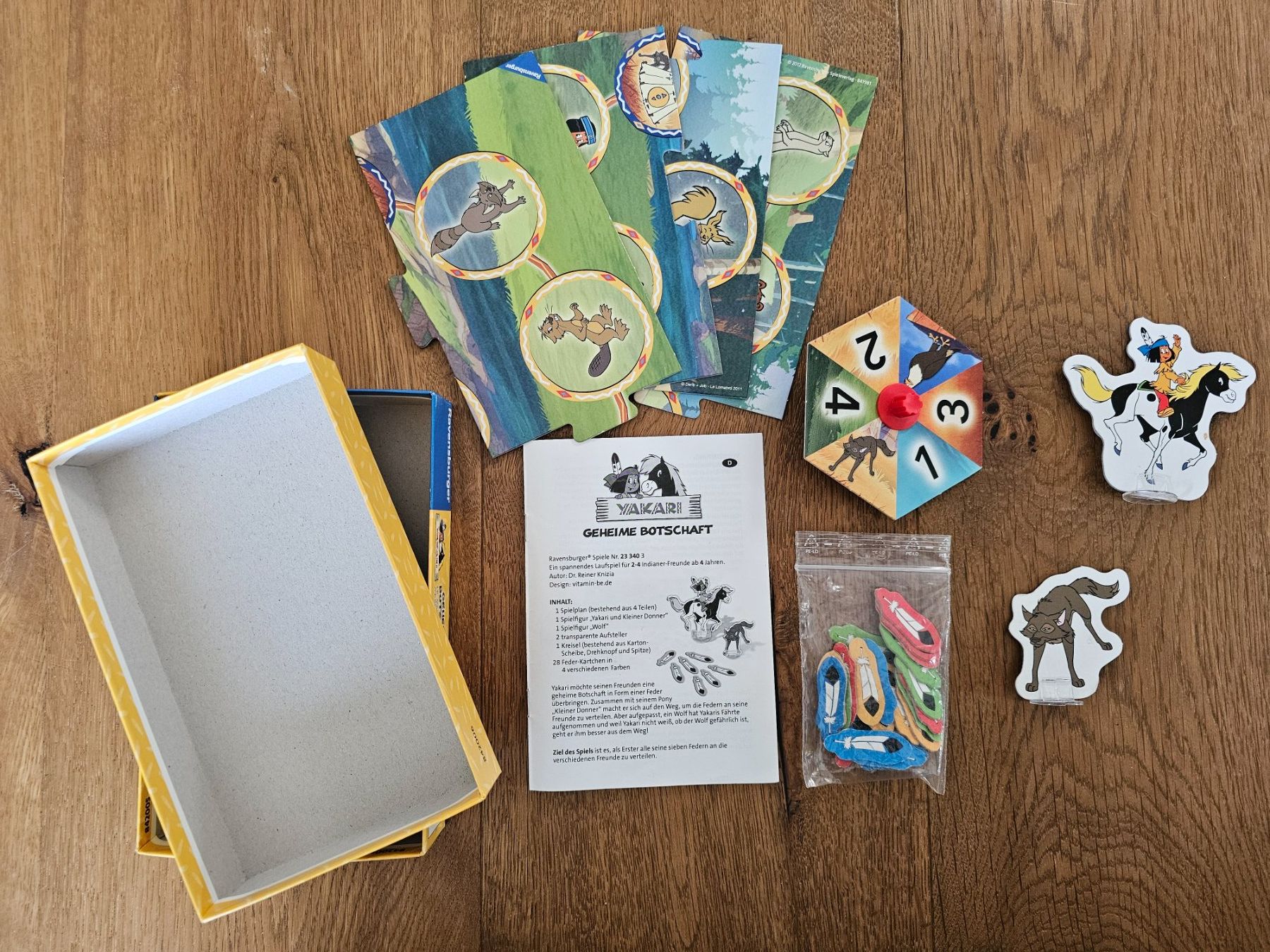 Ravensburger Giochi: Yakari - Geheime Botschaft - Ravensburger Spiel – Usato da Melchnau venduto da Rebeccas4900 2