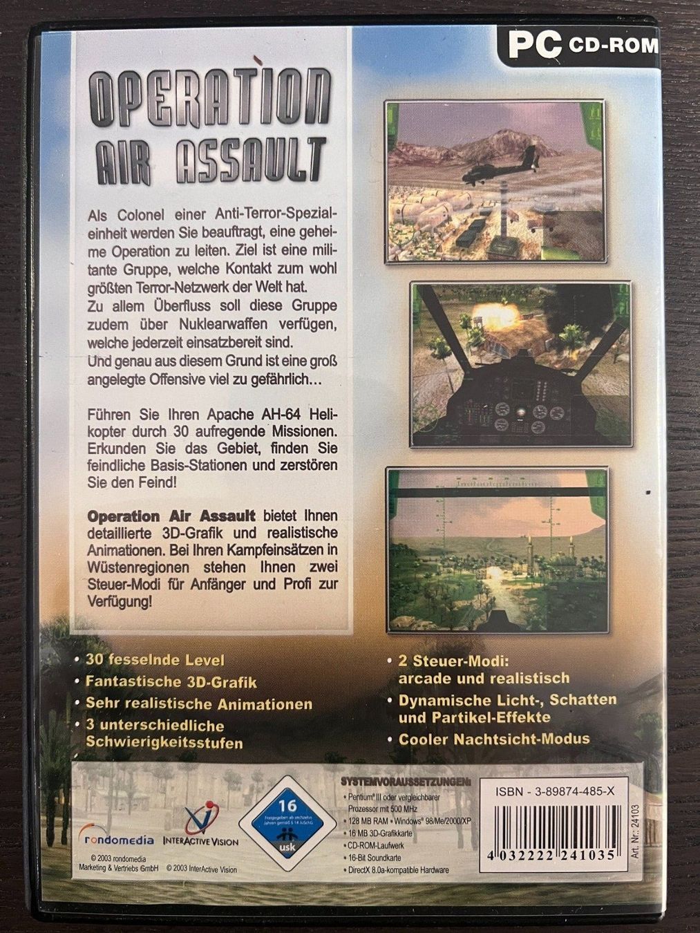 Microsoft Giochi: Operation Air Assault – Usato da Zürich venduto da F84 1