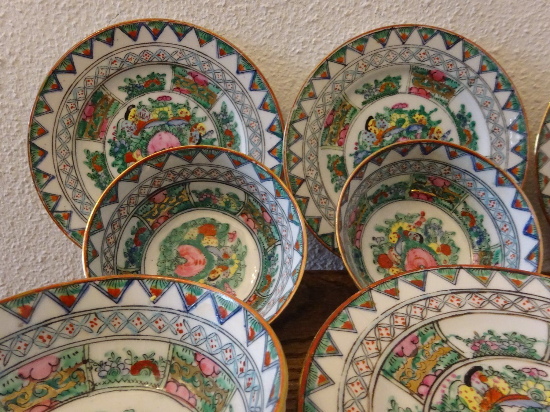 Piatti: Vintage Service Schmetterling - China – Usato da Esslingen venduto da eintagammeer 3