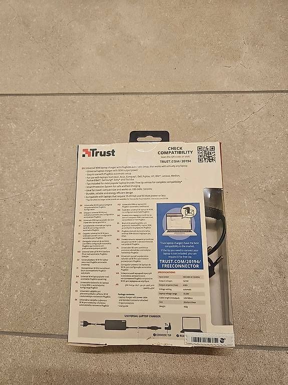 Caricabatterie: Laptop universal charger – Usato da thun venduto da kindra 1