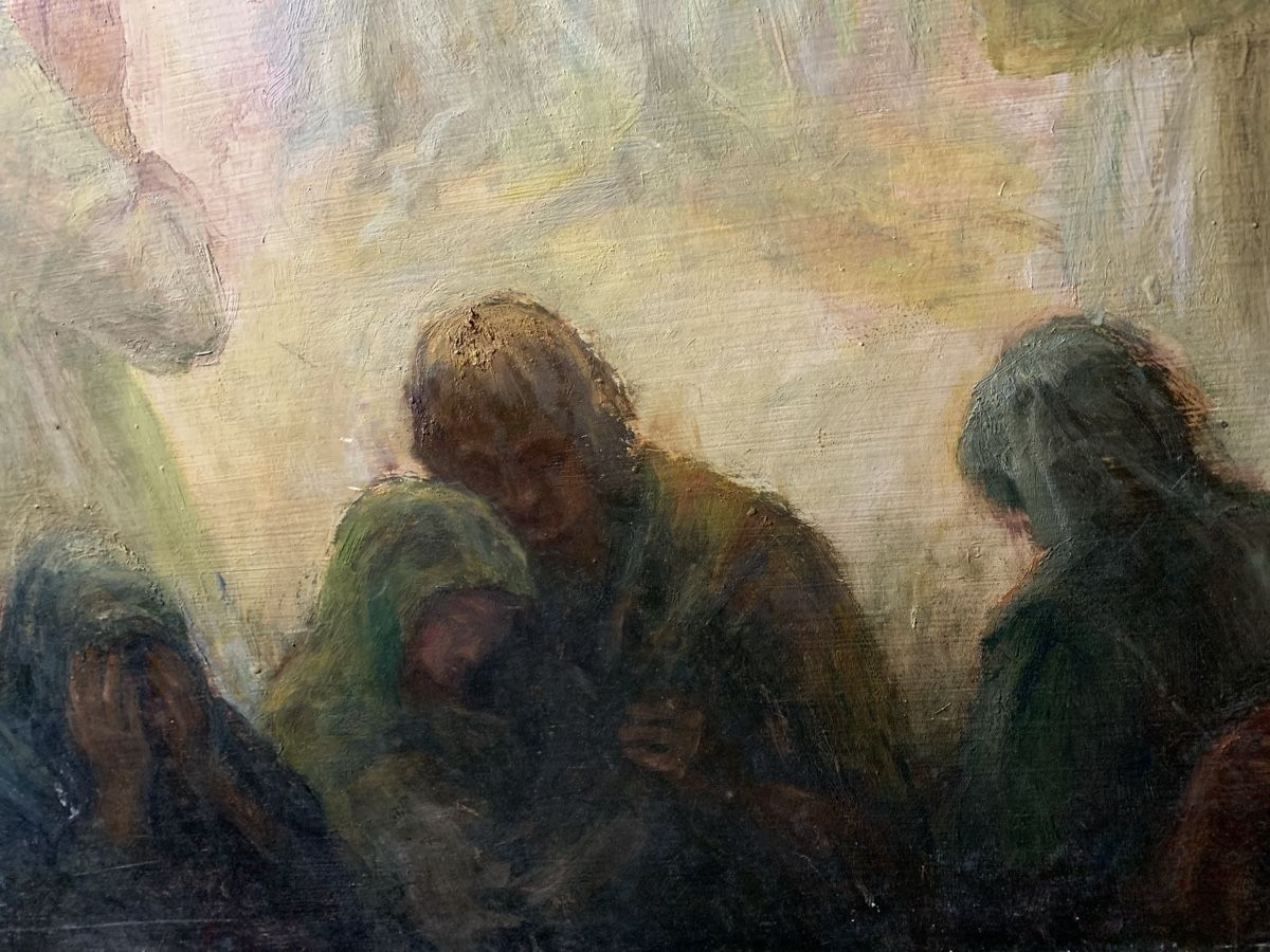 Tableaux: E.W.  1955 grosses Gemälde – D'occasion à Wolfhalden par SecondAntique 6