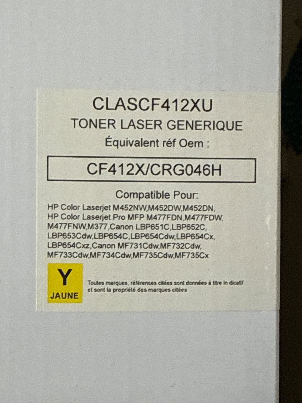 Hewlett Packard Druckerpatronen & Toner: Toner cartridge – Neu und originalverpackt aus St imier von sav_bjf9 5
