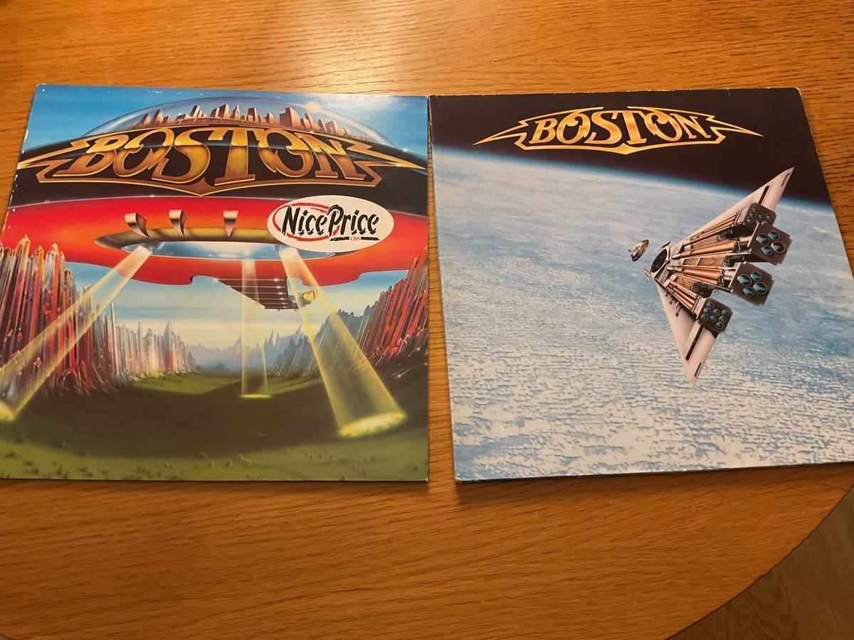 Dischi in vinile: 2 Vinyl Schallplatten Boston Don't Look Back Third Stage – Usato da Steinach venduto da Quarkie
