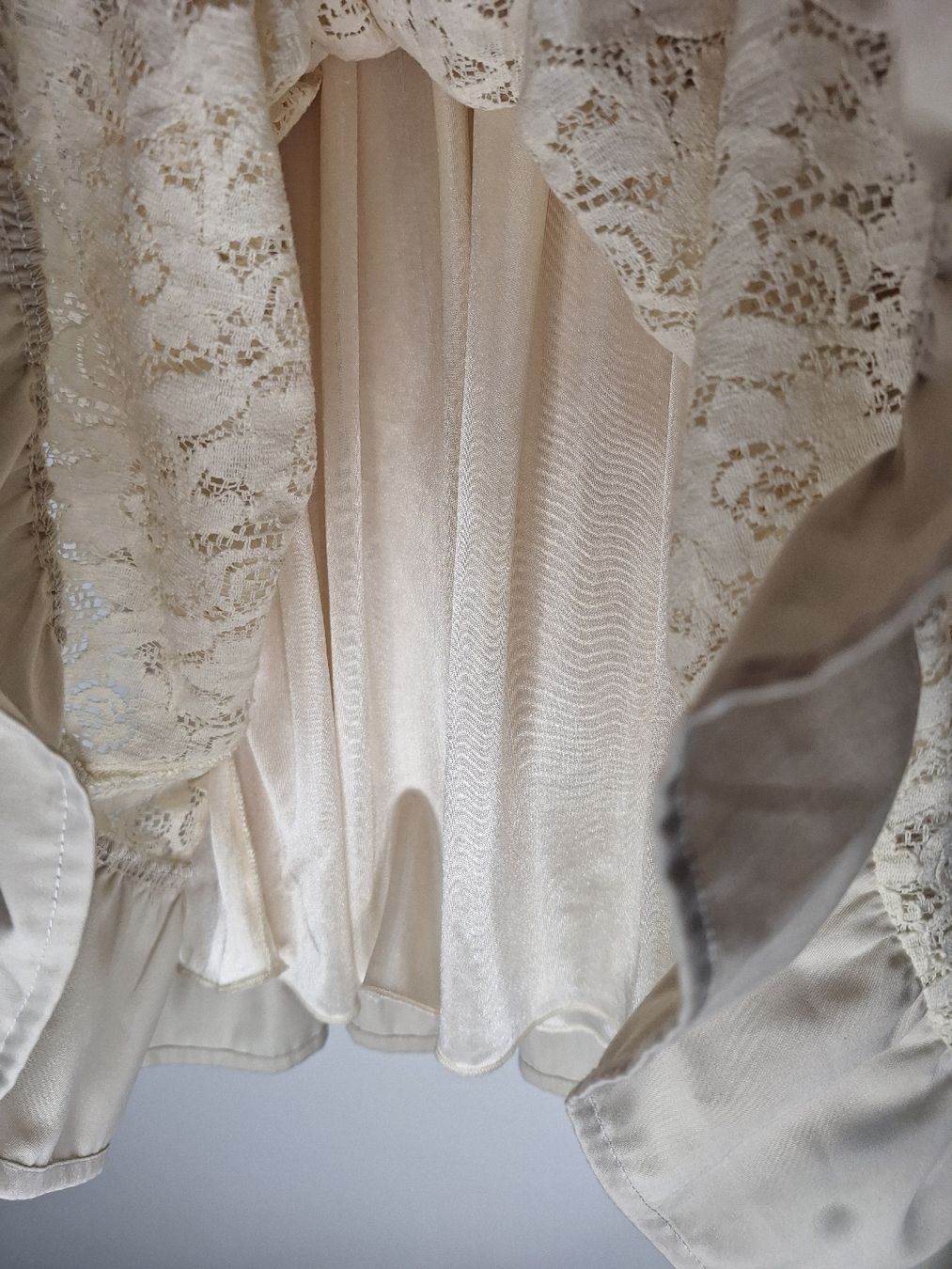 Kleider: Süsses Spitzenkleid, Creme, Gr. s, Boho Stil, Festlich – Neu (gemäss Beschreibung) aus Adlikon b.Regensdf von che_xxb9 3