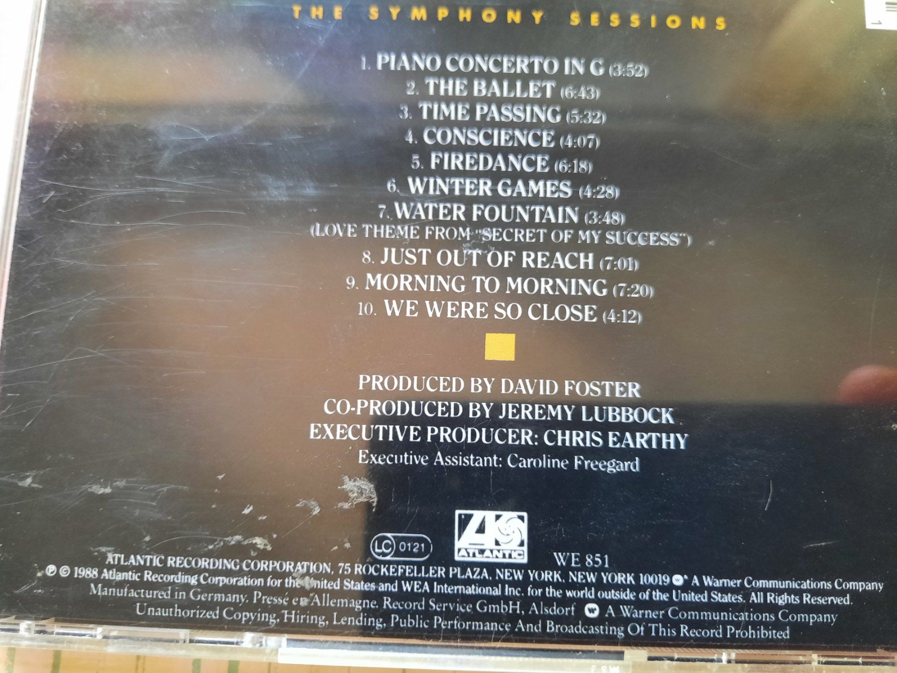 CDs: CD David Foster - The Symphony Sessions – Gebraucht aus Pully von bro_n52j 4