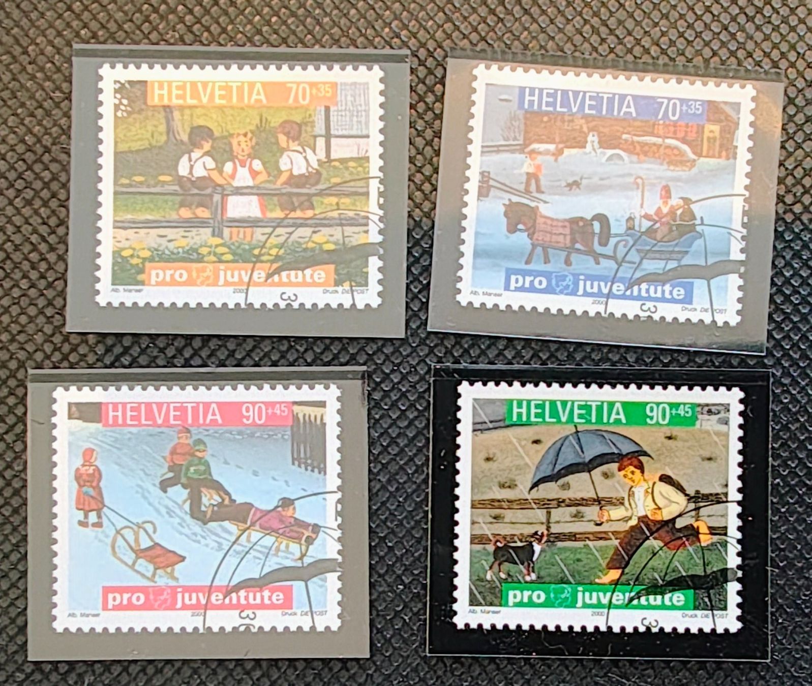 Tutti i francobolli: 2000 PJ Pro Juventute Briefmarken ET – Nuovo (secondo la descrizione) da Courgevaux venduto da nih789