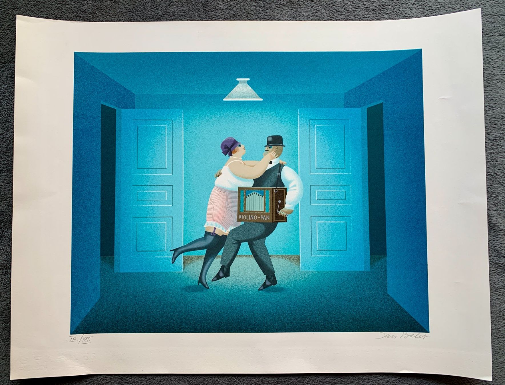 Grafica & Litografie: Jan Balet, Lithographie, signiert – Usato da Regensdorf venduto da JoergR 1