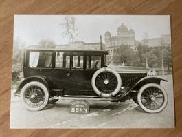 Alte Postkarte: Luxuswagen aus Genf, Carrosserie Bern.