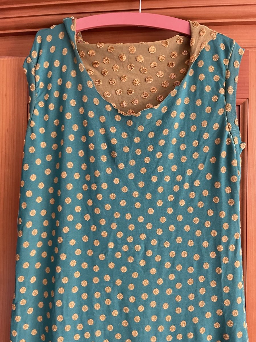 Robes: Boycotlettes Kleid türkis mit gelben Punkten Grösse M – D'occasion à Bern par brup 1