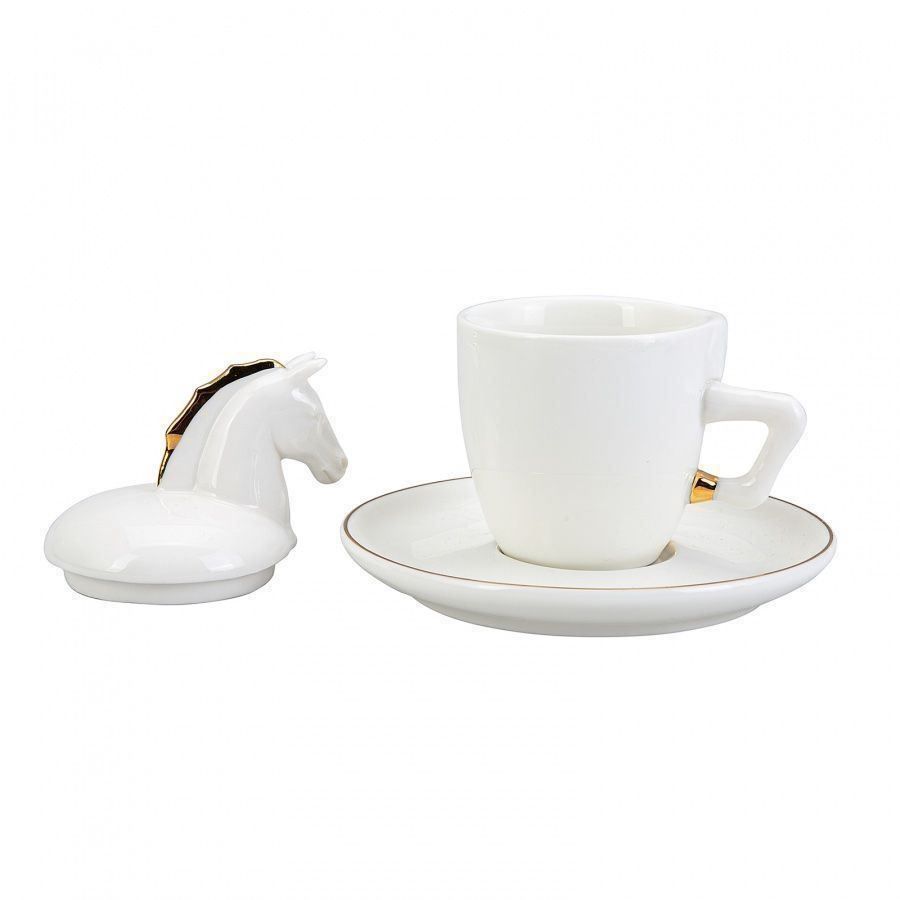 Tassen: Karaca Horse Espressotassen-Set – Neu und originalverpackt aus Reinach AG von evimshop 2