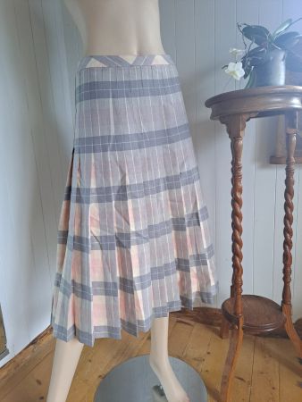 BLEYLE Faltenwollrock Jupe Rock Faltenrock 40 Vintage