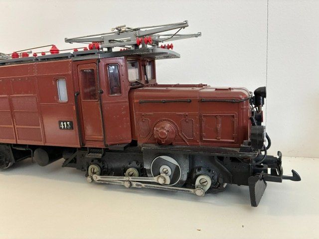 LGB Modellini di ferrovie: LGB RhB Ge6/6 Krokodil 413 mit Digitaldecoder – Usato da Obfelden venduto da Chfi70 1