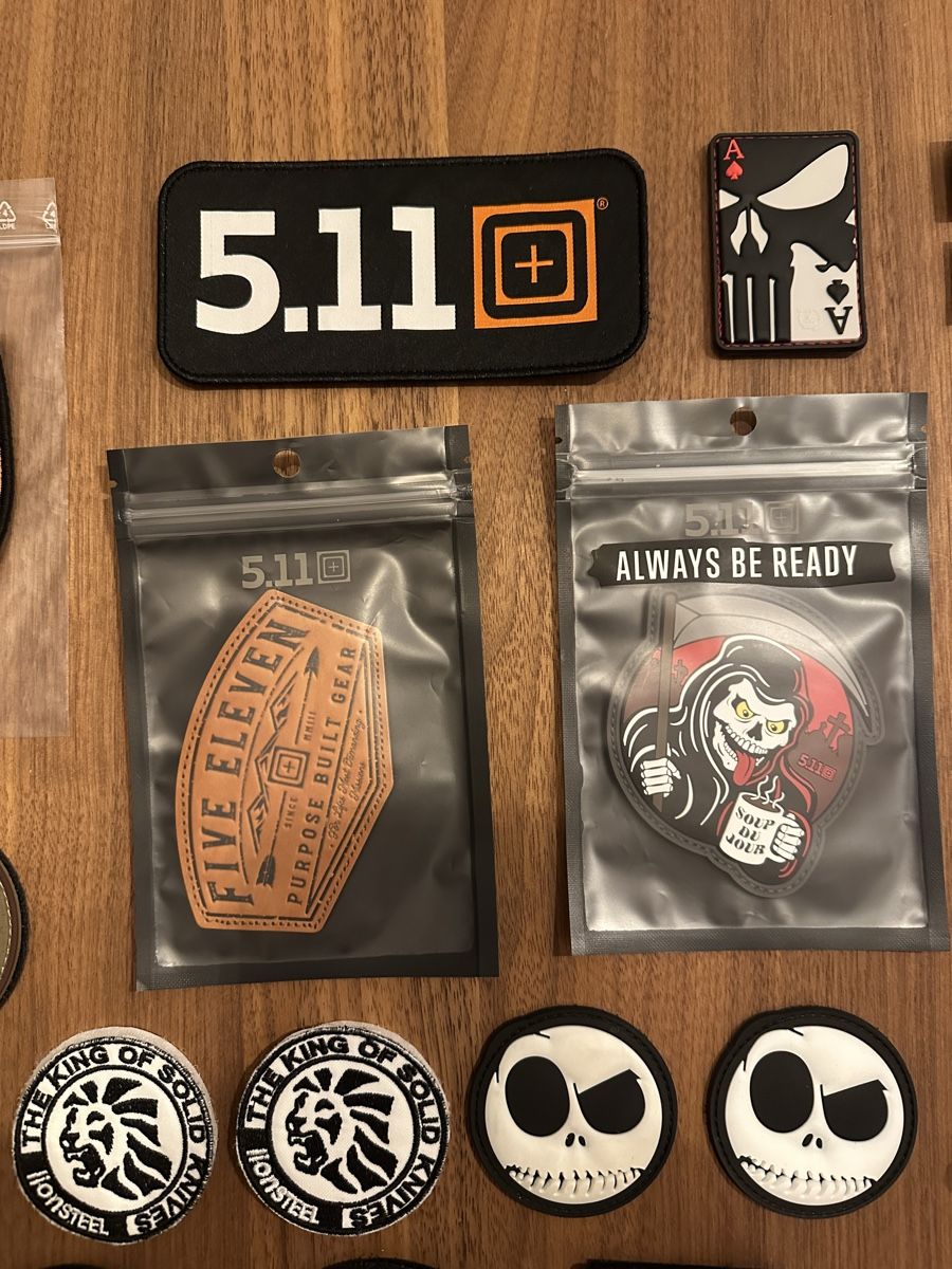 Patches: Patch Sammlung / Konvolut – 5.11, Pohl Force, Tactical etc. – Gebraucht aus Mauren von meiedan 3