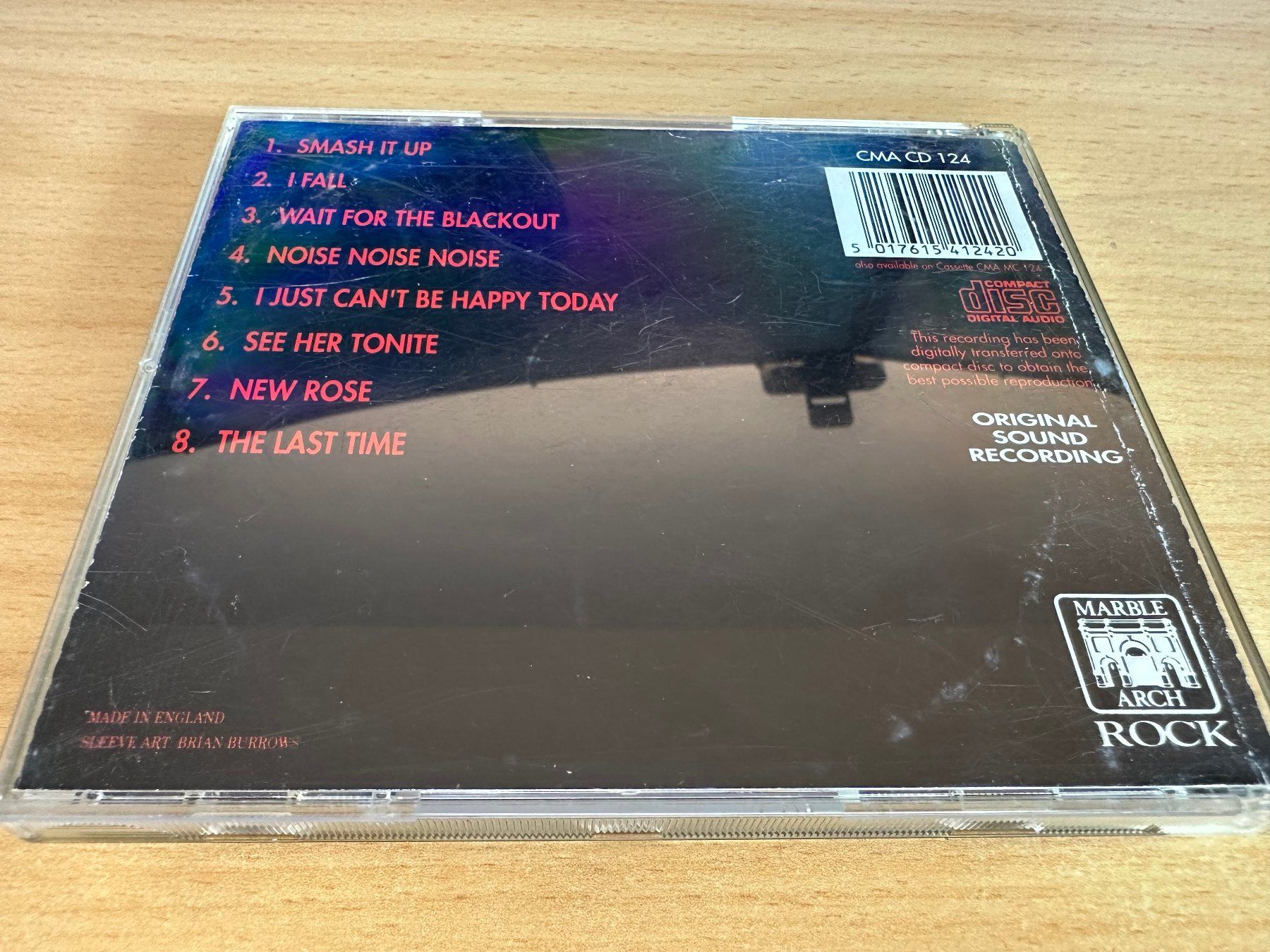 CD: The Damned – Live – Usato da Rikon im Tösstal venduto da Alpenmutz 1
