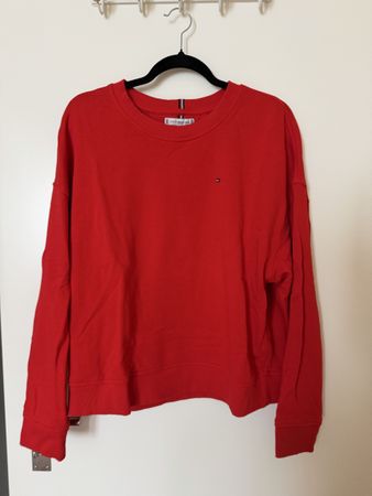 Tommy Hilfiger Sweatshirt rot Grösse XL guter Zustand