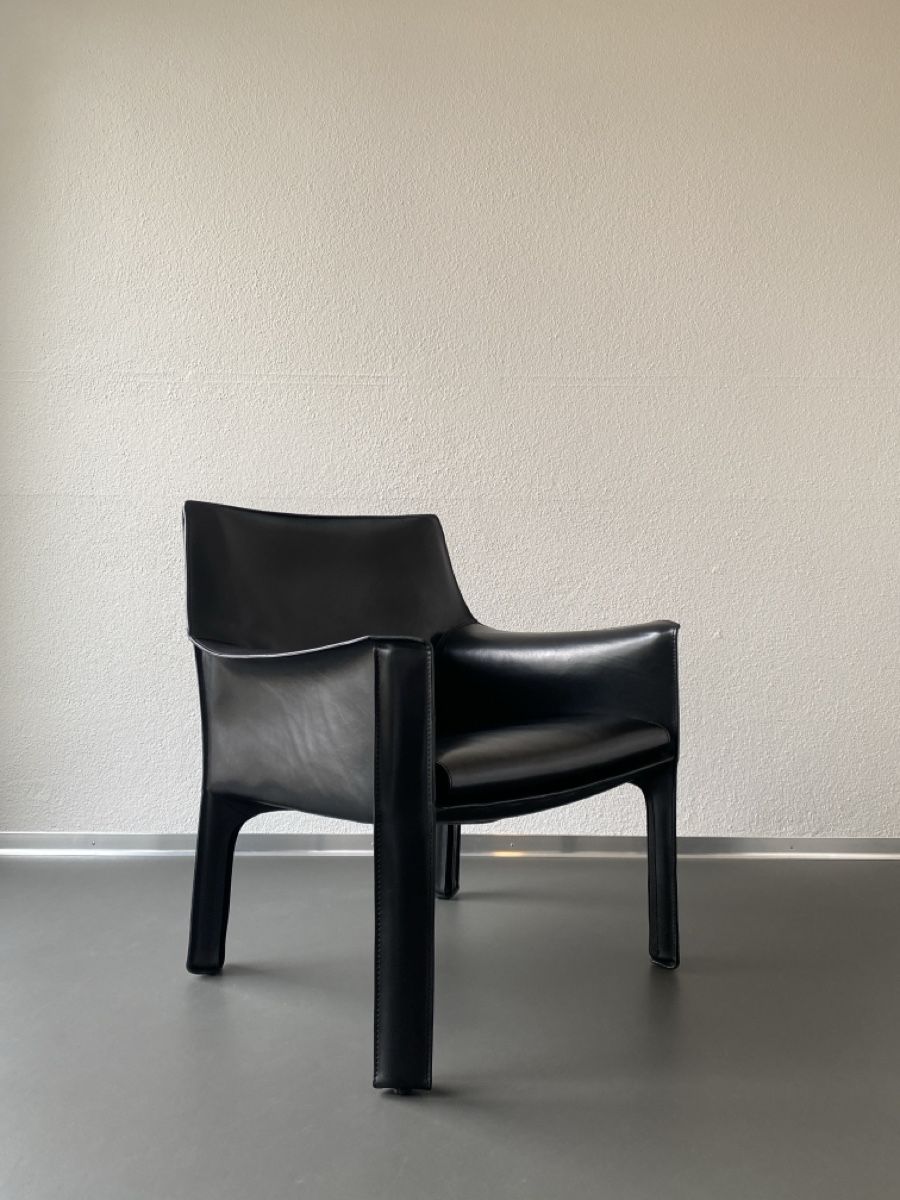 Cassina Sessel: Cassina Cab 414 Sessel Mario Bellini 2 v. 2 – Gebraucht aus Dulliken von timemachine 5