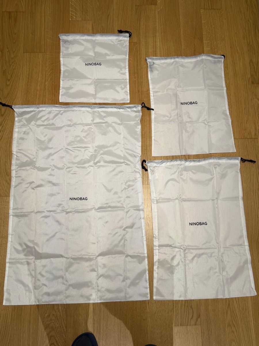 Taschen: NINOBAG - 4er Set Packtaschen, Weiss – Neu und originalverpackt aus Ebikon von her_82yr 3